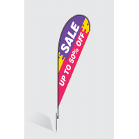 Teardrop Flag